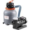 VEVOR 14-inch Sand Filter Pump for Above Ground, Digital Programmer Timer, 3000 GPH, 3/4 HP Pool Pumps System & Filters Combo Set with 6-Way Multi-Port Valve & Strainer Basket, Easy Installation(Gray)