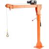 VEVOR 2200 lbs Electric Pickup Truck Crane with Electric Winch 6000 lbs 12V, Folding Truck-Mounted Bed Crane, Steel Pickup Truck Jib Crane Hoist 360° Swivel for Lifting Goods in Construction, Factory(1100 lbs with Electric Winch 3500 lbs)