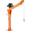 VEVOR 2200 lbs Electric Pickup Truck Crane with Electric Winch 6000 lbs 12V, Folding Truck-Mounted Bed Crane, Steel Pickup Truck Jib Crane Hoist 360° Swivel for Lifting Goods in Construction, Factory(2200 lbs with Electric Winch 6000 lbs)