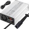 VEVOR 48 Volt 15 Amp Golf Cart Battery Charger with G29 Drive/LED Club Car Battery Charger Aluminum Shell Power Wise for Ez Go Yamaha(48V 15A For G29 Plug)