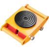 VEVOR 4PCS Machinery Skates Dollies, 17,637 lb Heavy Duty Equipment Moving Skates with 4 PU Wheels, 360° Rotation Non-Slip Cap, Low-Profile Industrial Mover Rollers for Factory, Warehouse, Workshop(1 Pack New)