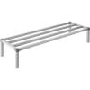 VEVOR Aluminum Dunnage Rack, 48” x 14” Commercial Food Floor Rack, 8” Off the Floor, 1000 lbs Capacity All-Welded Aluminum Storage, for Storage in Restaurants, Kitchens, Garages and Vehicles(60” x 20”x 12”)
