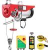 VEVOR Electric Hoist with Remote Control, 440 lbs Material Handling Tool, 110V Electric Hoist with 14ft Remote Control for Factories, Warehouses, Construction Site, Attic(1760LBS Wireless)