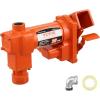 VEVOR Fuel Transfer Pump, 12V DC 16 GPM 1/4 HP, Gasoline Extractor Pump with Automatic Nozzle, Discharge Hose & Suction Pipe for Gasoline, Diesel, Kerosene, Ethanol & Methanol Blends, and Biodiesel(12V 20GPM without Accessories)
