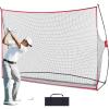 VEVOR Golf Practice Net, Indoor Hitting Net for Baseball, Hockey, Soccer, Heavy Duty Nylon DIY Ball Net, Sports Netting Barrier for Backyard Driving Training Swing(10x7Ft Golf Net)