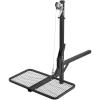 VEVOR Hitch Deer Hoist with Lifting System Platform, 300 lbs Load Capacity, Game Hoist Winch Lift with 2-inch Receiver, 360-Degree Swivel Shaft & Foldable, Hitch-Mounted Deer Hanger for Moving Game(300 lbs)