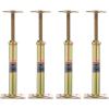 VEVOR House Floor Jacks, 4 PCS Post Floor Joist Jacks for Leveling, 11.6″-16″ Height Range, Total Support up to 10000 LBS, Galvanized Telescoping Screw Jacks for Temporary Support(Floor Jacks Post)