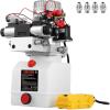 VEVOR Hydraulic Pump Double Acting 4 Way Hydraulic Power Unit Double Solenoid Hydraulic Power Pack 12V DC Hydraulic Power Pump with 4.5Liter Reservoir for Dump Trailer Car Lifting(4.5 Quart)