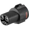 VEVOR J1772 to Tesla Charger Adapter, 80 Amp 240V AC, SAE J1772 EV Charging Adapter to Tesla Plug, with Storage Bag Anti-Drop Lock IP65 Compatible with Tesla Model 3, Y, S, X(J1772 to Tesla  80A)