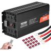 VEVOR Modified Sine Wave Inverter, 1500W, DC 12V to AC 120V Power Inverter with 2 AC Outlets 2 USB Port 1 Type-C Port 6 Spare Fuses, for Small Home Devices Like Smartphone Laptop, CE FCC Certified(5000 Watt)