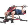 VEVOR Multi-Functional Weight Bench for Full Body Workout, Roman Chair Hyperextension Bench, Adjustable & Foldable Equipment for Back Arm Core Ab Workout, Sit Up Exercise Machine for Home Gym(Multi-Functional 660LB)