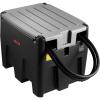 VEVOR New Portable Diesel Tank, 58 Gallon Capacity & 10 GPM Flow Rate, Diesel Fuel Tank with 12V Electric Transfer Pump and 13.1ft Rubber Hose, PE Diesel Transfer Tank for Easy Fuel Transportation(Black)