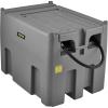 VEVOR Portable Diesel Tank, 116 Gallon Capacity & 10 GPM Flow Rate, Diesel Fuel with 12V Electric Transfer Pump and 13.1ft Rubber Hose, PE Transfer Tank for Easy Fuel Transportation, Gray(Grey)