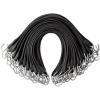 VEVOR Rubber Bungee Cords, 50 Pack 21″ Long, Weatherproof Natural Rubber Tie Down Straps with Crimped S Hooks, Heavy Duty Outdoor Tarp Straps for Securing Flatbed Trailers, Canvases, Cargo, and More(31inch 50pcs)
