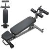VEVOR Sit Up Bench, Decline Ab Bench with Reverse Crunch Handle, Adjustable Height Setting, Heavy Duty Steel, 500/600/1000 Lbs Capacity for Home Gym Workouts, Strength Training, Full Body Muscles(Ab Bench/1000lbs)
