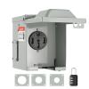 VEVOR Temporary Power Outlet Panel, RV Electrical Breaker Box with Prewired 50 Amp & 20 Amp GFCI Receptacle Circuit, Weatherproof RV Electrical Panel for RV Hookup Camper Travel Trailer Motorhome(50 Amp)