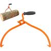 VEVOR Timber Claw Hook, 28 inch 4 Claw Log Grapple Logging Tongs, Swivel Steel Log Lifting Tongs 31″ Max Opening, Eagle Claws with 2205LBS/1000kg Loading Capacity for Tractors, ATVs, Trucks, Forklifts(20in-Handheld version)