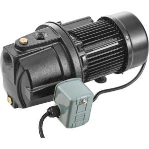 VEVOR 115 Volt Shallow Well Jet Pump, 1 HP, 17.6 GPM Heavy-duty Cast Iron Irrigation Water Pump, 164 ft Max Head, 20-40 PSI, IPX4 Waterproof, for Garden Lawn & Field Irrigation High-Rise Water Supply(1HP Cast Iron)