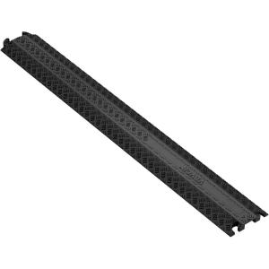 VEVOR 3 PCs Drop Over Cable Cover Ramp, 2,000 lbs/axle Load Capacity, Heavy Duty Cable Hose Protector Ramp, Floor Cord Cover for High Walking Traffic Areas Indoor Outdoor Home Office Warehouse School(Small-1PACK)