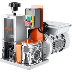VEVOR Electric Wire Stripping Machine, 0.06”-1.18” Automatic Wire Stripper, 180 W, 60 ft/min with Visible Stripping Depth Reference Electric Wire Stripper, Copper Stripper