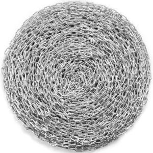 VEVOR Grade 30 Chain 1/4 Inch by 100Ft Length Grade 30 Proof Coil Chain Zinc Plated Grade 30 Chain for Towing Logging Agriculture and Guard Rails(3/16 Inch x 250 Ft)