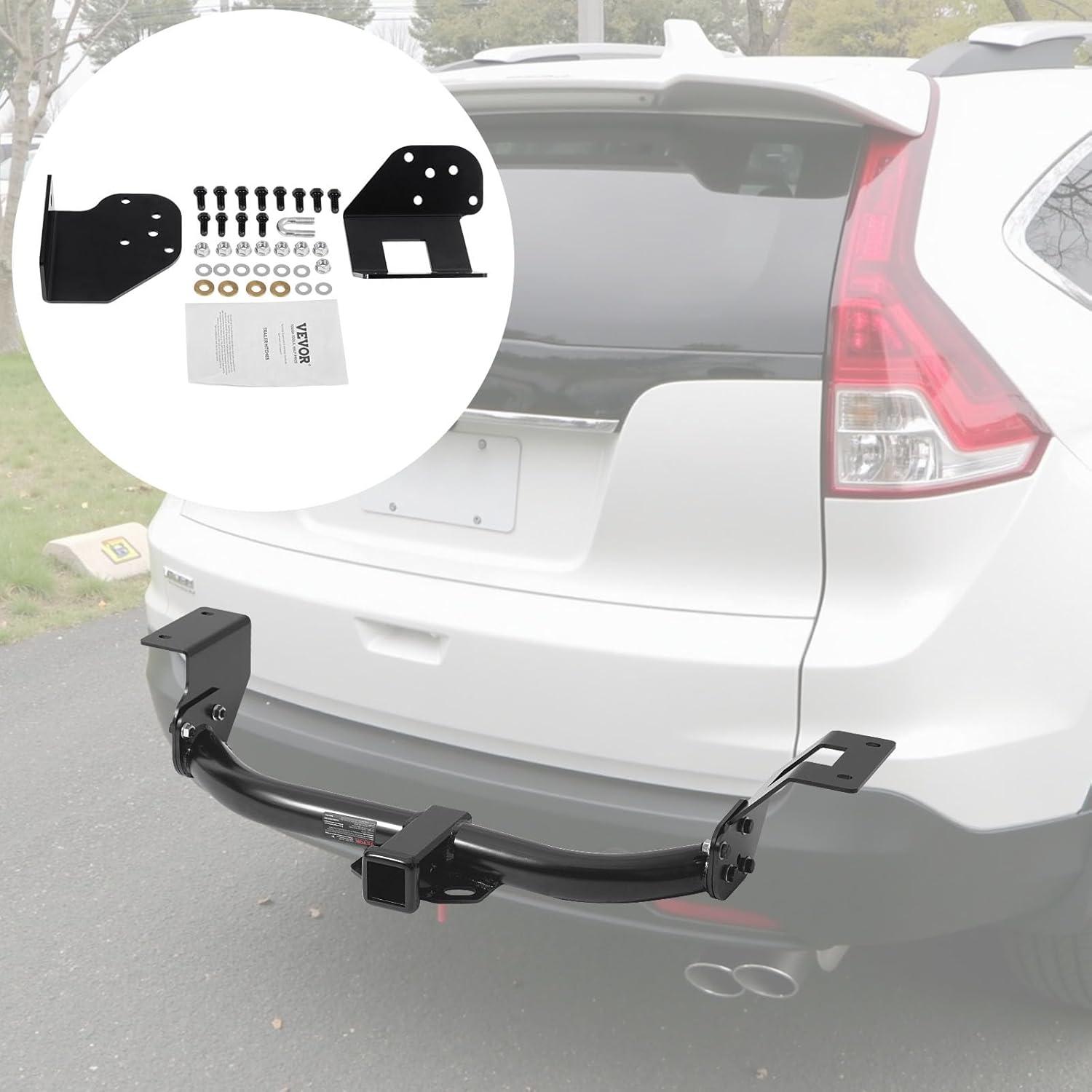 image:imageVEVOR Class 3 Trailer Hitch 2Inch Receiver Compatible with 20112021 Jeep Grand Cherokee Q345B Steel Tube Frame MultiFit Hitch to Receive Ball Mount Cargo Carrier Bike Rack Tow Hook Black20122016 Honda CRV