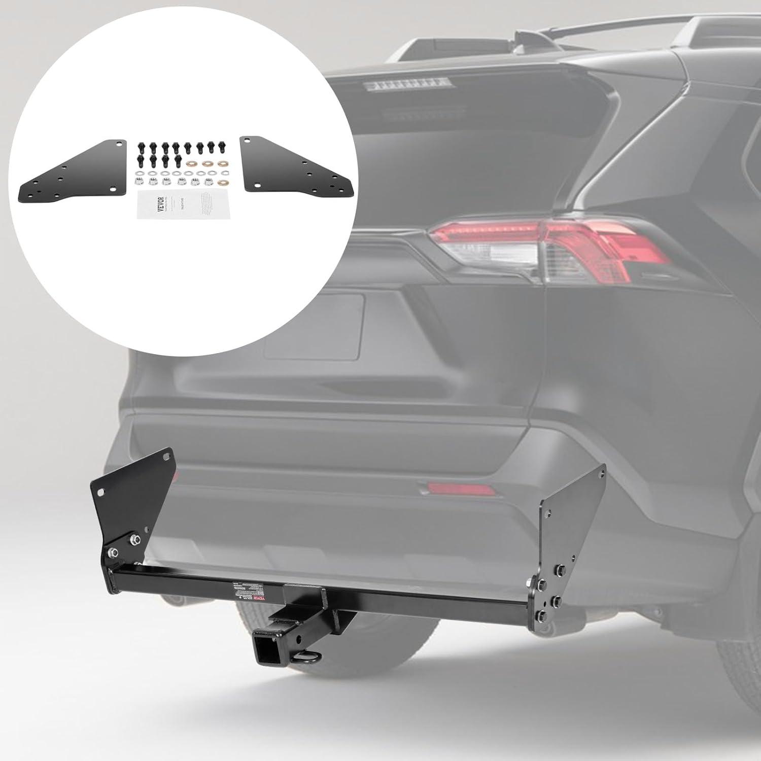 image:imageVEVOR Class 3 Trailer Hitch 2Inch Receiver Compatible with 20112021 Jeep Grand Cherokee Q345B Steel Tube Frame MultiFit Hitch to Receive Ball Mount Cargo Carrier Bike Rack Tow Hook Black20202024 Toyota RAV4