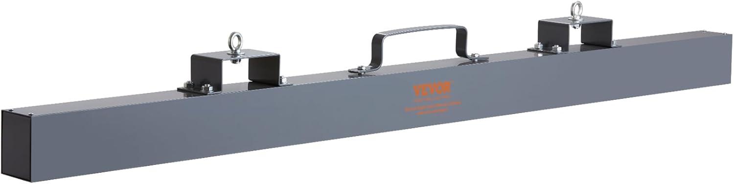 image:imageVEVOR Hanging Magnetic Sweeper Pickup Tool120lbs Nail HangType Magnetic Forklift SweeperIndustrial Grade Magnets Steel Material Hunting Accessories for Picking Up Nails Bolts Iron Chips Metals72 Inch 105lbs