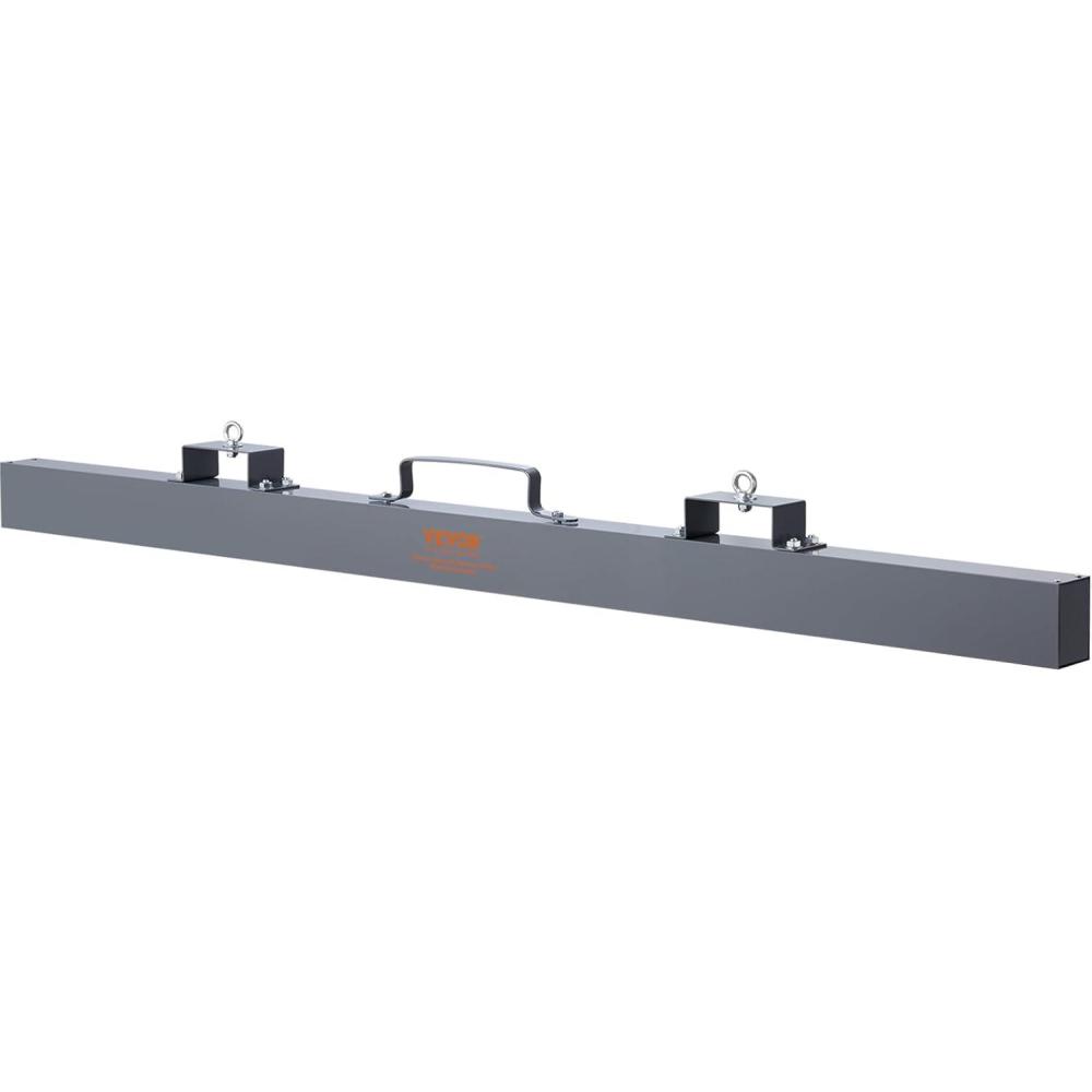 image:imageVEVOR Hanging Magnetic Sweeper Pickup Tool120lbs Nail HangType Magnetic Forklift SweeperIndustrial Grade Magnets Steel Material Hunting Accessories for Picking Up Nails Bolts Iron Chips Metals72 Inch 105lbs