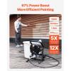 VEVOR 750W Stand Airless Paint Sprayer, 3000PSI High Efficiency Electric Airless Sprayer, Fine and Even Painting Effect, Handheld Paint Sprayers for Home Interior and Exterior Furniture and Fences(750W Stand Airless Paint Sprayer)