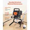 VEVOR 950W Stand Airless Paint Sprayer, 3000PSI High Efficiency Electric Airless Sprayer, Handheld Paint Sprayers for Home Interior and Exterior Furniture and Fences, Fine and Even Painting Effect(950W Stand Airless Paint Sprayer)