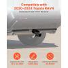 VEVOR Class 3 Trailer Hitch, 2-Inch Receiver, Compatible with 2011-2021 Jeep Grand Cherokee, Q345B Steel Tube Frame, Multi-Fit Hitch to Receive Ball Mount, Cargo Carrier, Bike Rack, Tow Hook, Black(2020-2024 Toyota RAV4)