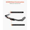 VEVOR Class 3 Trailer Hitch, 2-Inch Receiver, Compatible with 2011-2021 Jeep Grand Cherokee, Q345B Steel Tube Frame, Multi-Fit Hitch to Receive Ball Mount, Cargo Carrier, Bike Rack, Tow Hook, Black(2014-2019 Toyota Highlander)