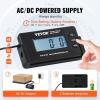 VEVOR Digital Shipping Scale, 440 lbs x 1.7 oz. Heavy Duty Postal Scale with Timer, Tare Function, HD LCD Screen Portable Package Scale for Luggage, Home, Post Office, AC/DC Powered, FCC Listed(12*10in)