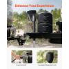 VEVOR Electric Trailer Jack, 5000 lbs, Heavy Duty RV Electric Power Tongue Jack with 2 Way Connector, Manual Crank Handle & Weatherproof Jack Cover, 10″-28.3″ Lift, for RVs, Trailers & Campers, Black(5000lbs)