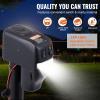 VEVOR Electric Trailer Jack, 5000 lbs, Heavy Duty RV Electric Power Tongue Jack with 2 Way Connector, Manual Crank Handle & Weatherproof Jack Cover, 10″-28.3″ Lift, for RVs, Trailers & Campers, Black(4000lbs)