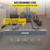 VEVOR Hanging Magnetic Sweeper Pickup Tool,120lbs Nail Hang-Type Magnetic Forklift Sweeper,Industrial Grade Magnets Steel Material Hunting Accessories for Picking Up Nails Bolts Iron Chips Metals(48 Inch (67lbs))