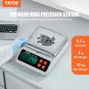 VEVOR Industrial Counting Scale, 10 kg x 0.1 g, Digital Scale for Parts and Coins, g/kg/lb/oz/ct Units, Electronic Gram Scale Inventory Counting Scale Kitchen Jewelry Counting Scale with LED Screen(10KG)