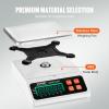 VEVOR Industrial Counting Scale, 10 kg x 0.1 g, Digital Scale for Parts and Coins, g/kg/lb/oz/ct Units, Electronic Gram Scale Inventory Counting Scale Kitchen Jewelry Counting Scale with LED Screen(10KG)
