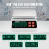 VEVOR Industrial Counting Scale, 10 kg x 0.1 g, Digital Scale for Parts and Coins, g/kg/lb/oz/ct Units, Electronic Gram Scale Inventory Counting Scale Kitchen Jewelry Counting Scale with LED Screen(10KG)