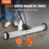 VEVOR Magnetic Pick Up Sweeper 17-inch Heavy Duty Magnet Pickup Lawn Sweeper Roofing Tools, 10 Lbs Yard Magnet with Telescoping Holder and Wheels to Pick Up Nails Magnetic Sweeper for Construction(36 Inch（55LBS))