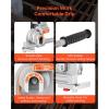 VEVOR Pipe Tube Bender, 1/4″, 3/8″, 1/2″ OD, 3 in 1 Manual Level Tube Bender, 180° Copper Aluminum Pipes Bending Tools for HVAC Air Conditioning