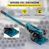 VEVOR Pipe Tube Bender, 3/8″ to 1″ OD Manual Pipe Tube Bender with 7 Bending Dies, 180° Copper Aluminum Pipes Bending Tools for HVAC Air Conditioning Refrigerator Auto Repair(Blue)