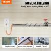 VEVOR Self-Regulating Pipe Heating Cable, 100-feet 5W/ft Heat Tape for Pipes Freeze Protection, Protects PVC Hose, Metal and Plastic Pipe from Freezing, 120V(40FT)