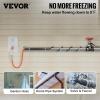 VEVOR Self-Regulating Pipe Heating Cable, 100-feet 5W/ft Heat Tape for Pipes Freeze Protection, Protects PVC Hose, Metal and Plastic Pipe from Freezing, 120V(100 Feet)