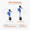 VEVOR Trailer Jack with Wheel, 1600 lbs Heavy Duty Swivel Boat Trailer Jack PP Single Wheel, 10″ Lift, Bolt-on Trailer Tongue Jack with Ergonomic Handle for RV, Boat, Horse, Utility(1600lbs)