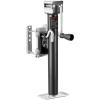 VEVOR 5000 lbs Dynamic Load Capacity, Heavy Duty Swivel Bolt-on Trailer Jack, 14.3″ Lift Trailer Jack Stand with Handle for RV, Horse, Utility, and Yacht Trailers(2500lbs)