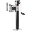 VEVOR 5000 lbs Dynamic Load Capacity, Heavy Duty Swivel Bolt-on Trailer Jack, 14.3″ Lift Trailer Jack Stand with Handle for RV, Horse, Utility, and Yacht Trailers(5000lbs)