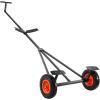 VEVOR Boat Trailer Dolly, 420lbs Load Capacity, Carbon Steel Trailer Mover with Adjustable Length, 15.7 in Pneumatic Tires and Nonslip Support Bracket, for Moving Kayak Motorboat Fishing Boat(420lbs)