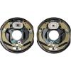 VEVOR Electric Trailer Brake Assembly, 10″ x 2-1/4″, 1 Pair Self-Adjusting Electric Brakes Kit for 3500 lbs Axle, 4-Hole Mounting, Backing Plates for Brake System Part Replacement (1 Right + 1 Left)(1 Pair Brakes)